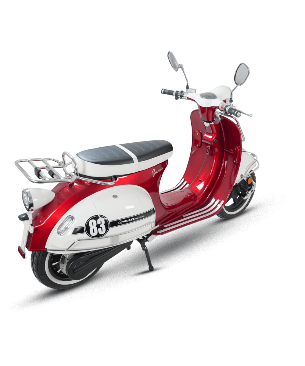 Scooter électrique Spencer 4,5kW - 2,88 kWh (equivalence 125 cc)