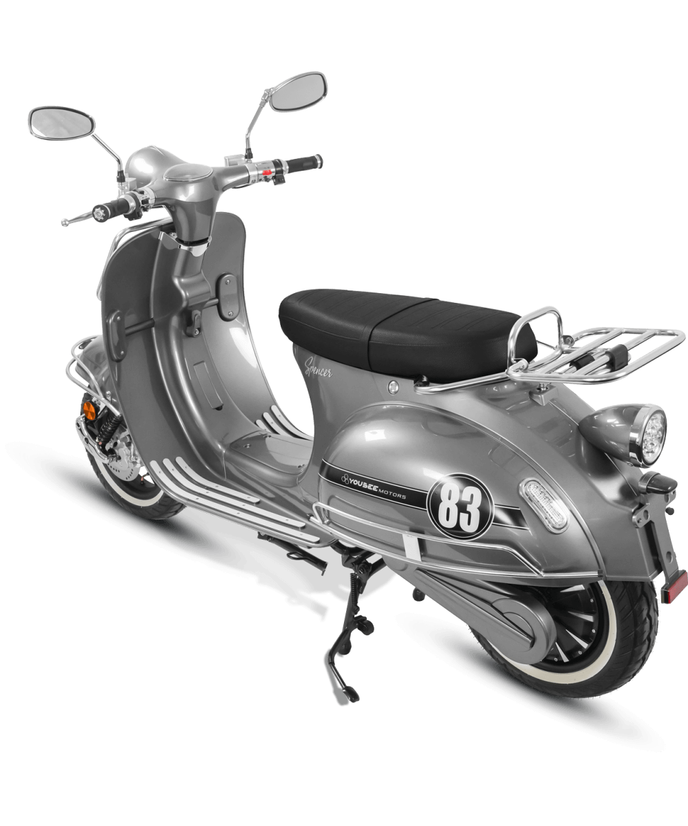 Scooter électrique Spencer 4,5kW - 2,88 kWh (equivalence 125 cc)
