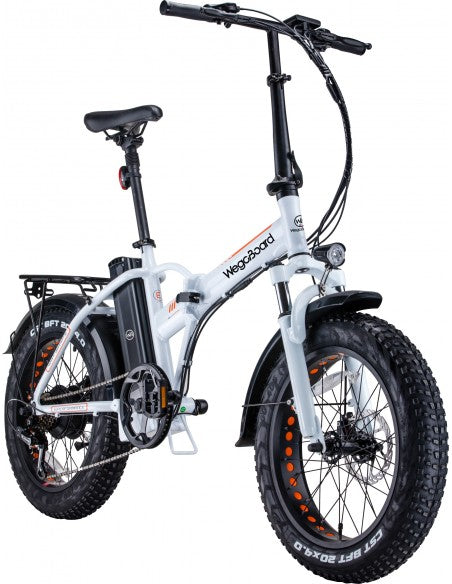 Velo electrique pliable SuperBike Blanc
