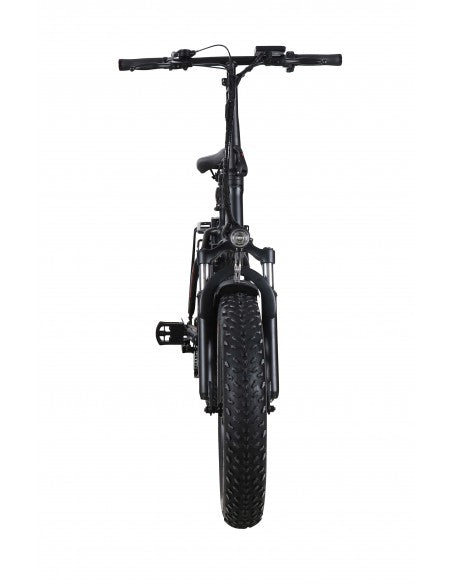 Velo electrique pliable SuperBike Noir/Orange