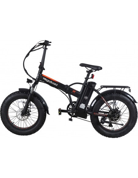 Velo electrique pliable SuperBike Noir/Orange