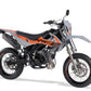 Supermotard 50cc thermique - MRT 50 SM LOW ROSA