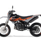 Supermotard 50cc thermique - MRT 50 SM LOW ROSA