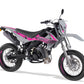 Supermotard 50cc thermique - MRT 50 SM LOW ROSA