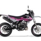 Supermotard 50cc thermique - MRT 50 SM LOW ROSA