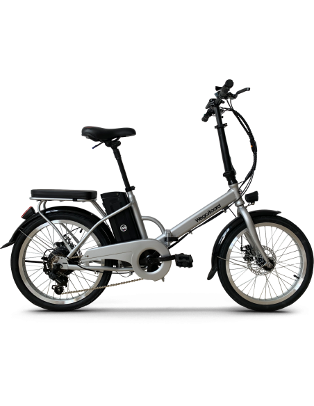 Velo electrique pliable CityBike Argent