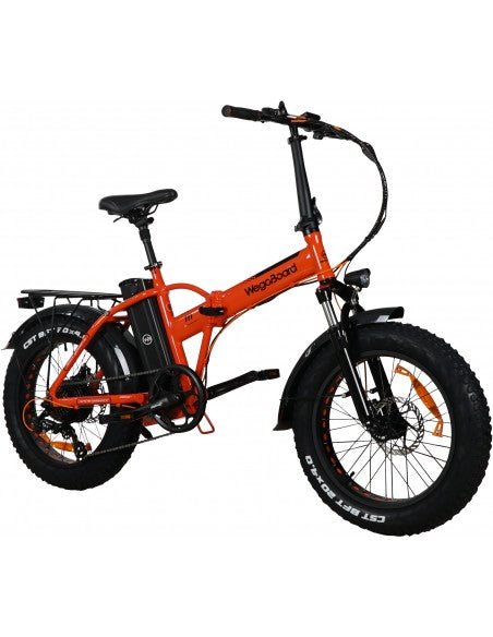 Velo electrique pliable SuperBike Orange