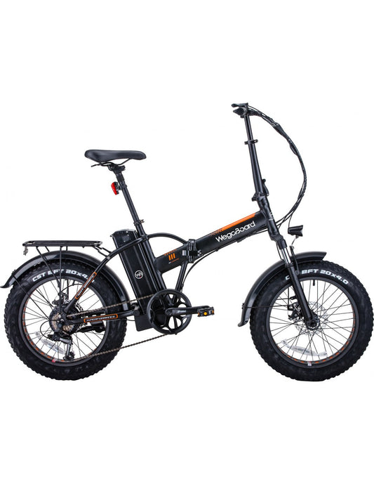 Velo electrique pliable SuperBike Noir/Orange